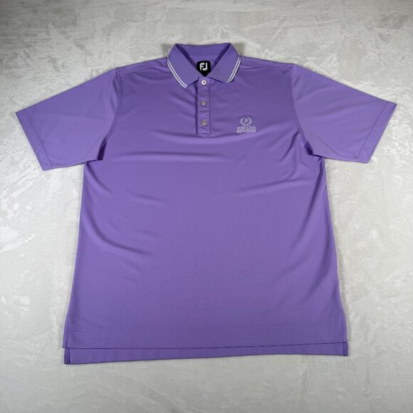 FootJoy Other - Footjoy FJ Shirt Men Size L Short Sleeve Embroidery Polo Club Boca Raton Golf
